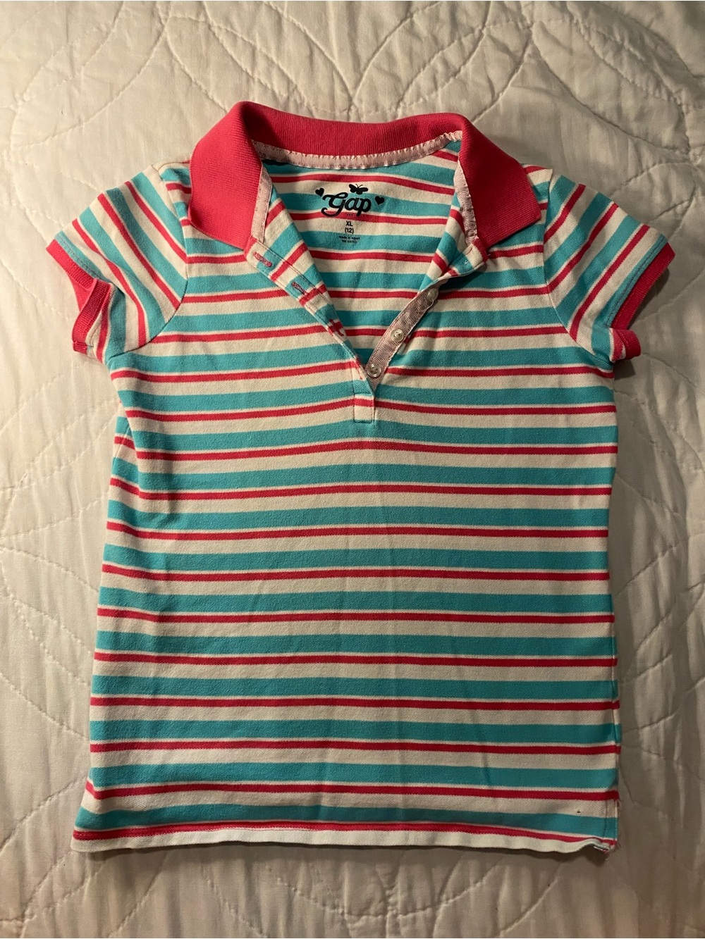 2000s GAP Girls XL Polo Shirt👚✨